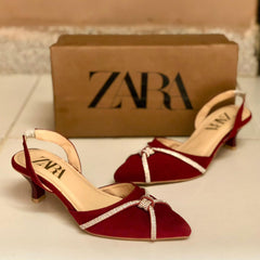 Zara Signature  Kitten Heels