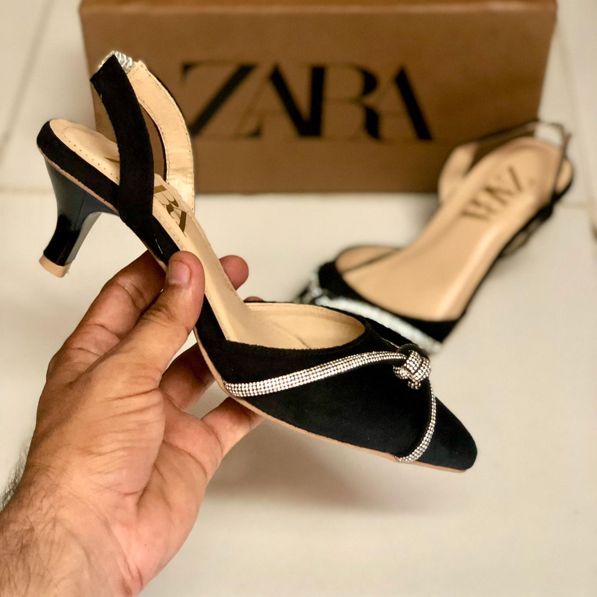 Zara Signature  Kitten Heels