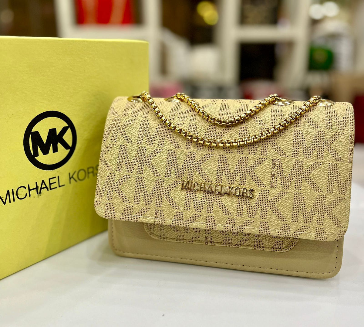 Michael Kors Emblem Crossbody