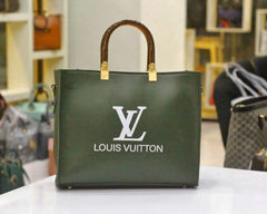 Designer Brand Emblem Tote