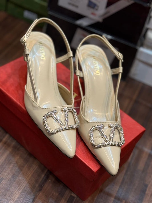 Valentino Crystal Elegance Heels