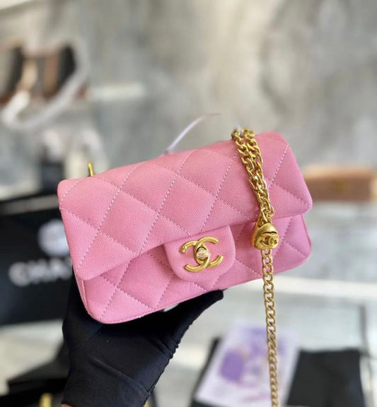 Chanel Sweetheart Caviar Mini Flap