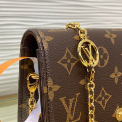 Louis Vuitton Monogram Lilly WOC