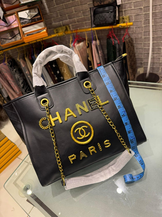 Chanel Caviar Deauville Tote Bag