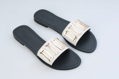 Dior Leather 'DIOR' Crafted Sandals