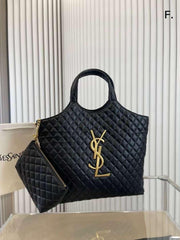 Saint Laurent Cushion Crafted Tote