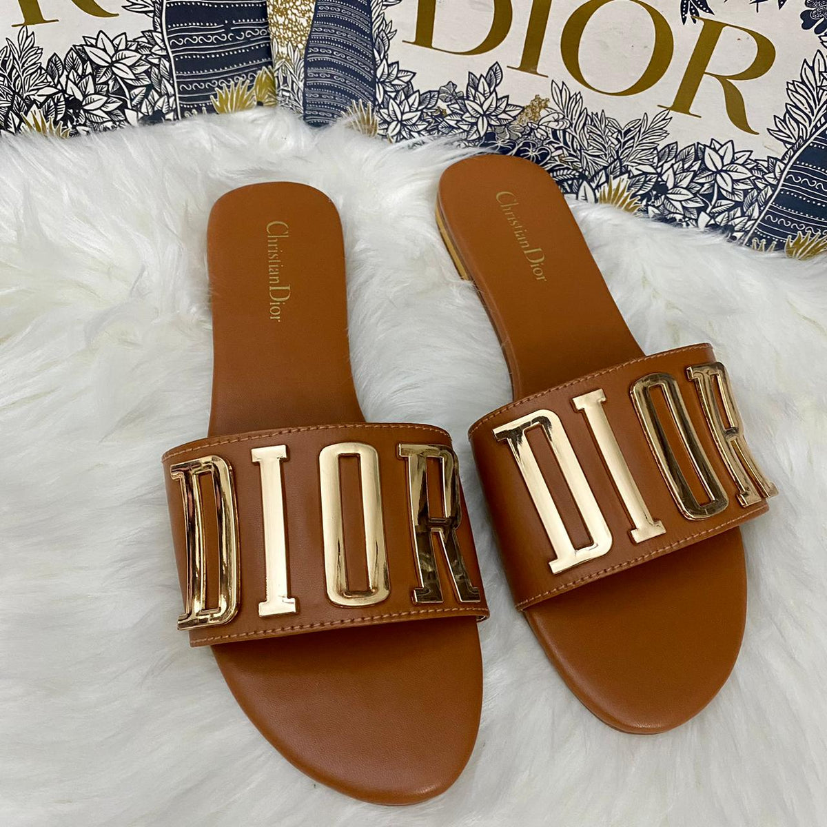 Dior Leather Sandal