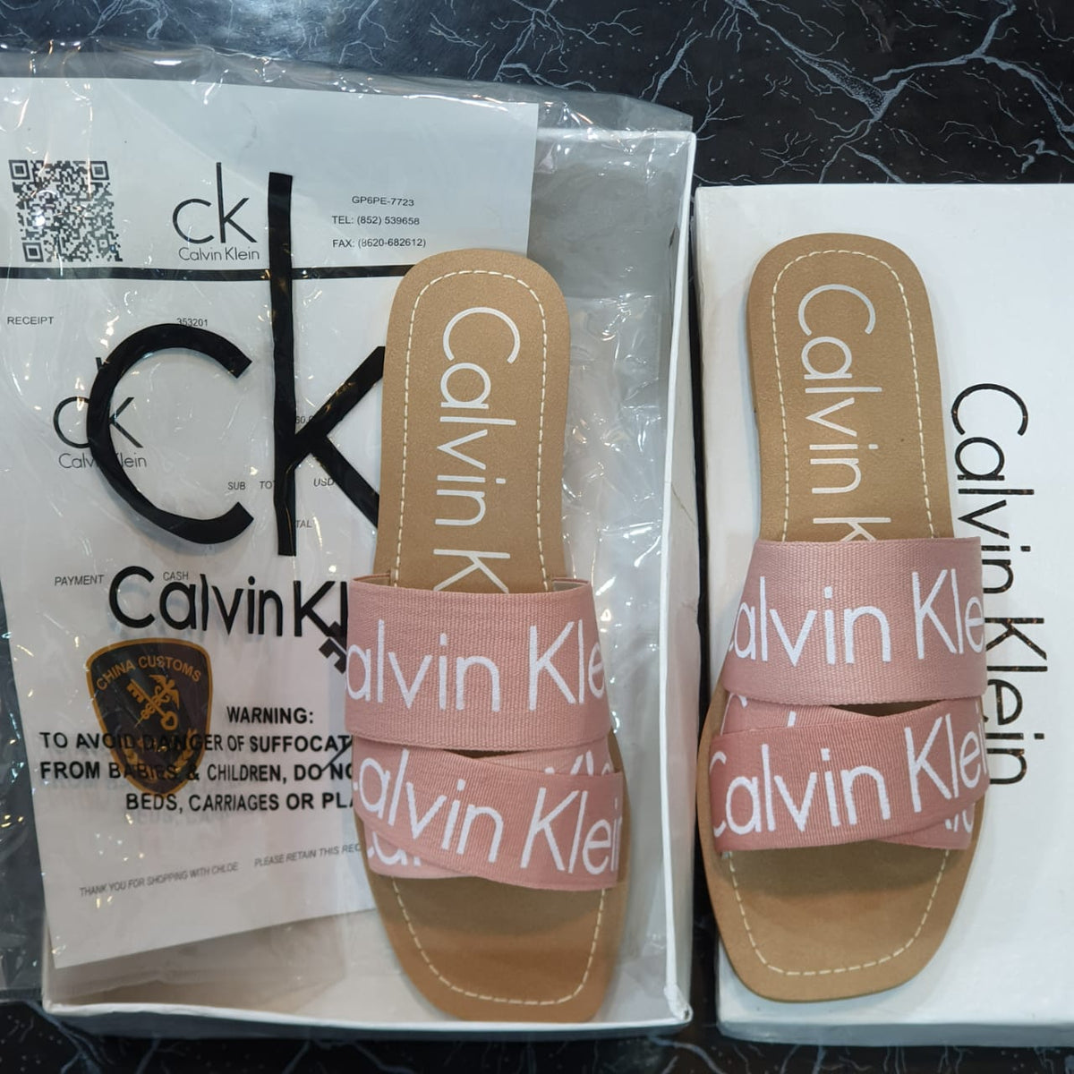 Calvin Klien Woody Sandals